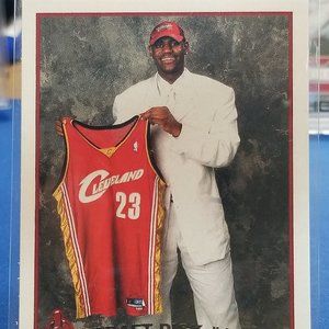 5 Card Lot - Facsimilie, Novelty, Reprint - Lebron, Jordan, Kobe